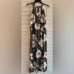 Floral Maternity Maxi Dress